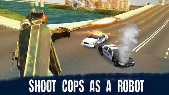 Play Robot Ray Transform Tank Fight 
