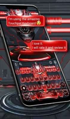 Play Robot Skull Keyboard Theme Play Robot Skull Keyboard Theme