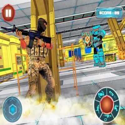 Play Robots War Space Clash Mission 