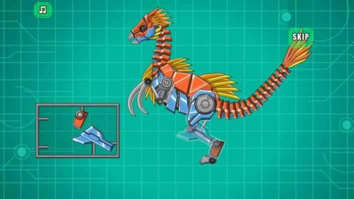 Play Robot Therizinosaurus Toy War 