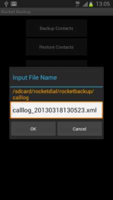 Play Rocket Backup (SMS&Contacts) 