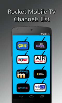 Play Rocket HDTV- Free Live TV,Mobile TV 