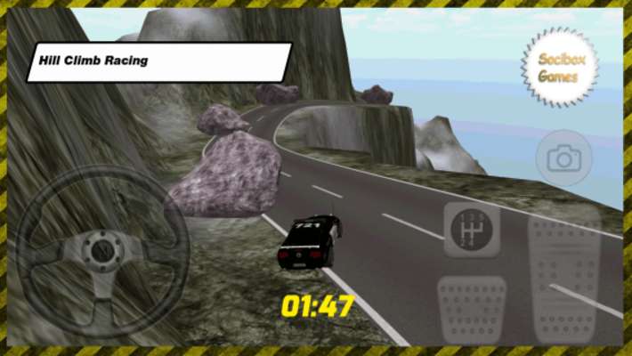 Play Rocky Police Hill Climb Racing 