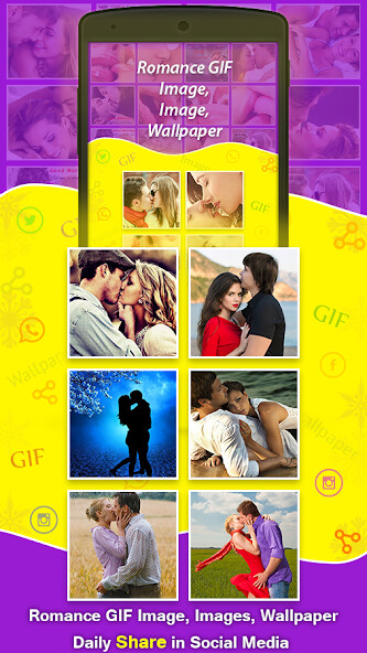 Play APK Romance GIF  and enjoy Romance GIF with UptoPlay com.luckysoft.Gif.RomanceGIF