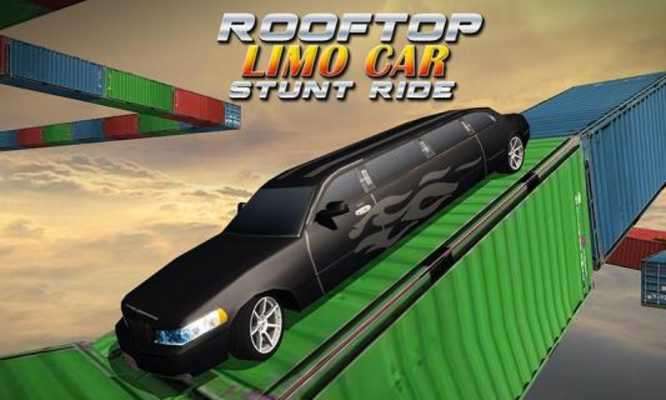 Play RoofTop Limo Car Stunt Ride 