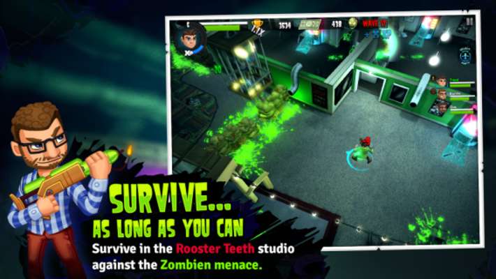 Play Rooster Teeth vs. Zombiens 