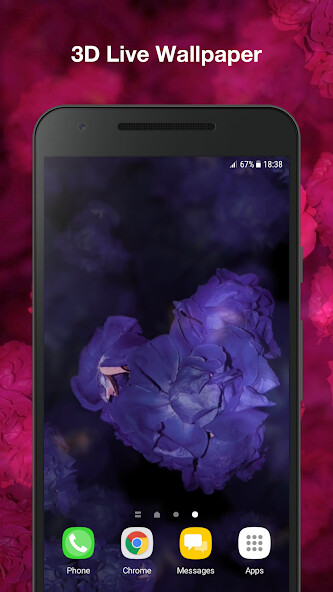 Play APK Rose Live Wallpaper  and enjoy Rose Live Wallpaper with UptoPlay com.akshar.loveroselwp