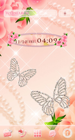 Play APK Rose Wallpaper Peach Princess  and enjoy Rose Wallpaper Peach Princess with UptoPlay jp.co.a_tm.android.plus_princess_dresser