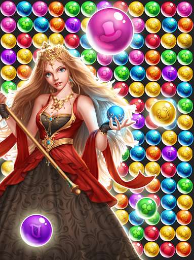 Play APK Royal Princess Bubble  and enjoy Royal Princess Bubble with UptoPlay gd.game.popstar.dragonqueenpop