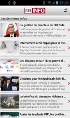 Play RTSinfo (Android 2.x) 