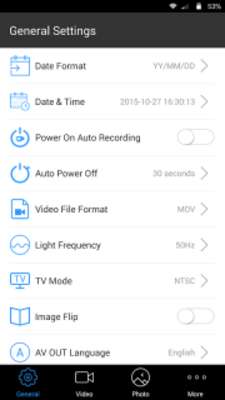 Play RunCam HD App 