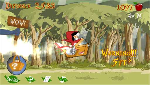 Play APK Run Red Run! - Little Red Riding Hood  and enjoy Run Red Run! - Little Red Riding Hood with UptoPlay com.tatay.runRedRunFree
