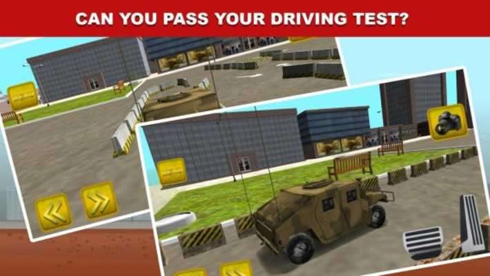 Play Russian Army Jeep Parking - Extreme Parking Rush 