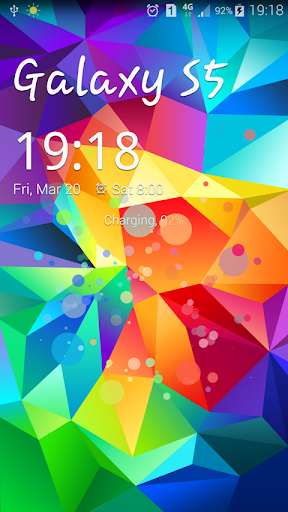 Play APK S5 Particle Locker  and enjoy S5 Particle Locker with UptoPlay com.galaxytheme.particle
