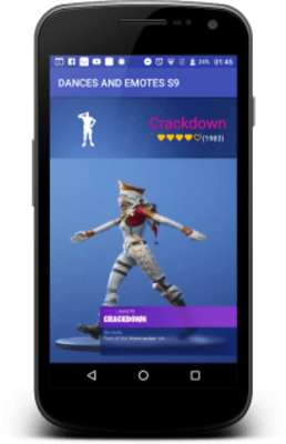 Play S9 Viewer : All Battle Royale Dances and Emotes S9 