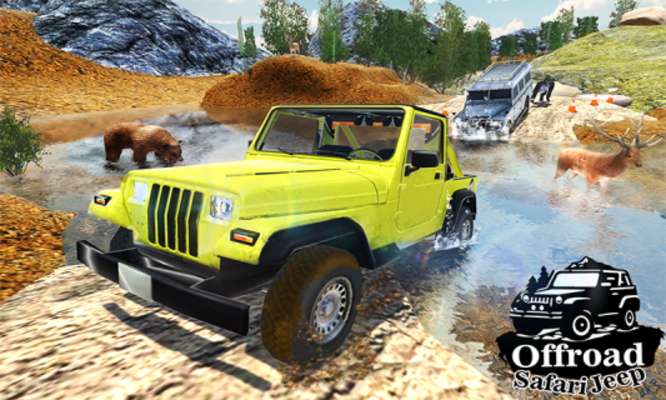 Play Safari Jeep : Impossible Drive 