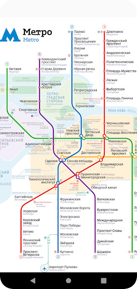 Play APK Saint-Petersburg Metro Map  and enjoy Saint-Petersburg Metro Map with UptoPlay mycompany.saint_petersburgmetro