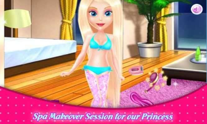 Play Sally Spa and Dress Up 