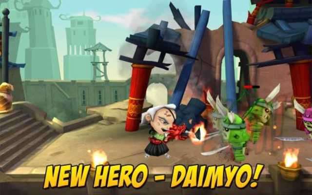 Play SAMURAI vs ZOMBIES DEFENSE 2 
