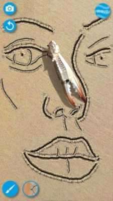 Play Sand Draw Sketch: Drawing Pad 