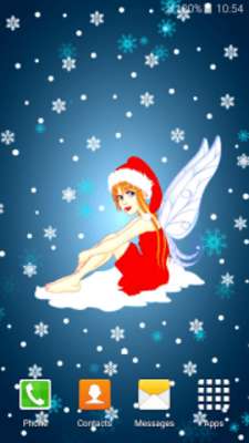 Play Santa Girls Live Wallpapers 