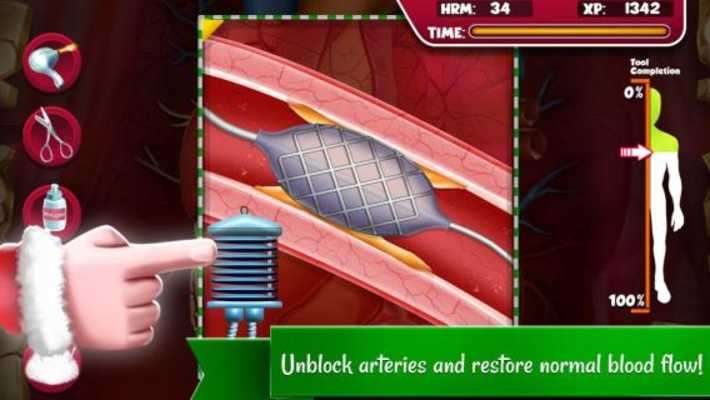 Play Santa Heart Surgery 