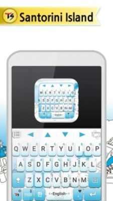 Play Santorini for TS Keyboard 