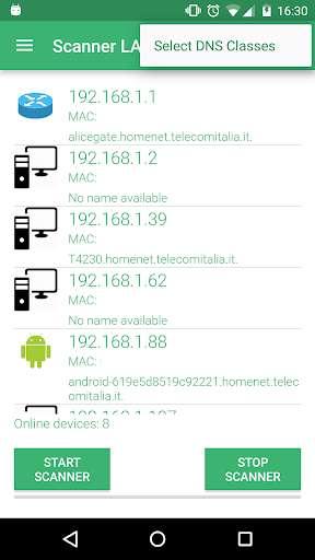 Play APK Scanner LAN  and enjoy Scanner LAN with UptoPlay com.didattica.applicazioni.andrea.testlanhost