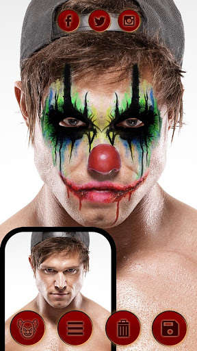 Play APK Scary Clown Face Maker - Creepy Photo Effects  and enjoy Scary Clown Face Maker - Creepy Photo Effects with UptoPlay com.CreepyClownFaceMaker.ScaryPhotoStickers