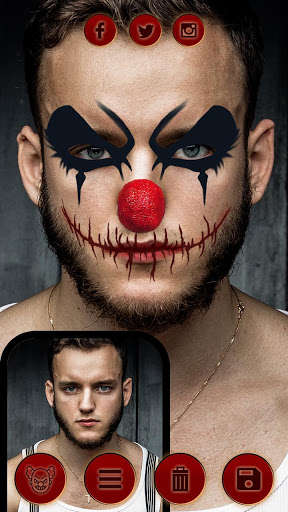 Play APK Scary Clown Face Maker - Creepy Photo Effects  and enjoy Scary Clown Face Maker - Creepy Photo Effects with UptoPlay com.CreepyClownFaceMaker.ScaryPhotoStickers