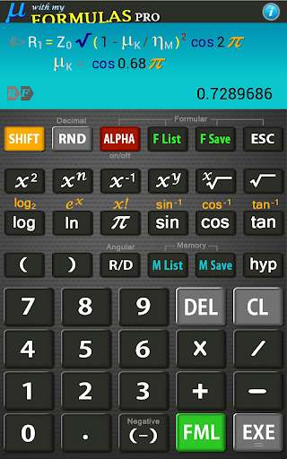 Play APK Scientific Calculator Mu Lite  and enjoy Scientific Calculator Mu Lite with UptoPlay com.c2design.SFormulaMuLite