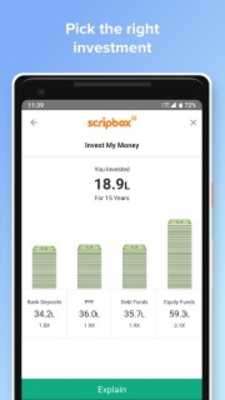 Play Scripbox – your friendly financial planner. 
