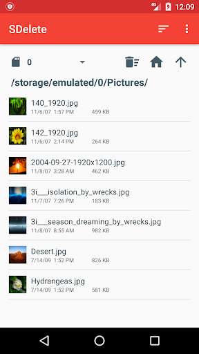 Play APK SDelete - File Shredder  and enjoy SDelete - File Shredder with UptoPlay com.vb2labs.android.sdelete.pro 