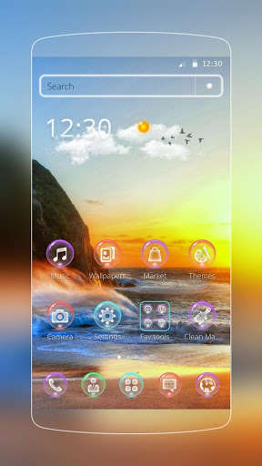 Play APK Seaside Sun Rise Launcher  and enjoy Seaside Sun Rise Launcher with UptoPlay sun.rise.live.wallpaper.launcher.theme