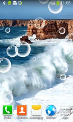 Play Sea Waves Live Wallpapers 