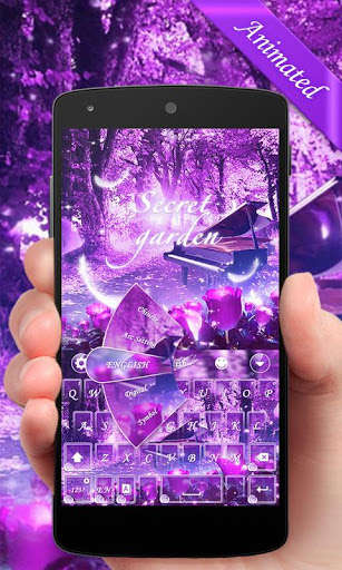 Play APK Secret Garden GO Keyboard Animated Theme  and enjoy Secret Garden GO Keyboard Animated Theme with UptoPlay com.jb.emoji.gokeyboard