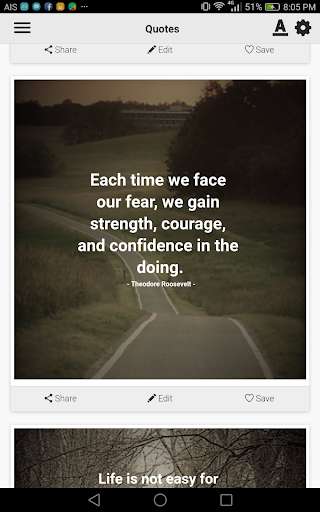 Play APK Self Confidence Quotes  and enjoy Self Confidence Quotes with UptoPlay com.nerdpig.SelfConfidenceQuotes
