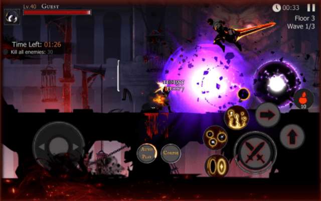 Play Shadow of Death: Dark Knight - Stickman Fighting 