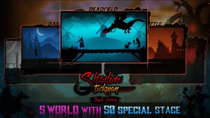Play Shadow Stickman: Dark rising – Ninja warriors 