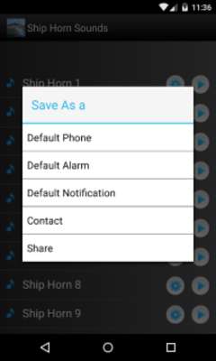 Play Ship Horn Sounds Ringtones 