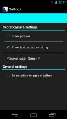 Play silent spy camera 