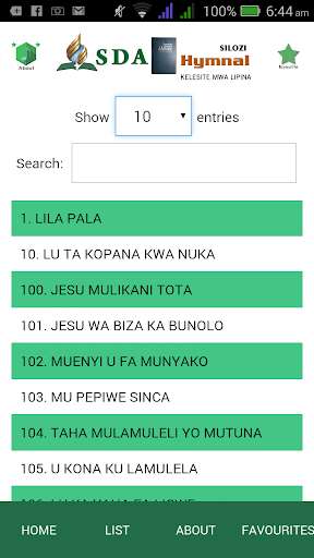 Play APK SILOZI SDA HYMN BOOK  and enjoy SILOZI SDA HYMN BOOK with UptoPlay com.sarutech.silozihymn