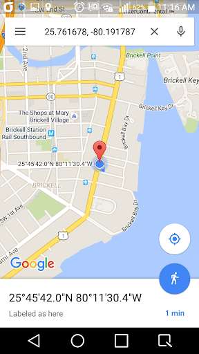 Play Simple GPS Coordinate Display 