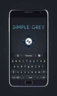 Play Simple Grey Keyboard 