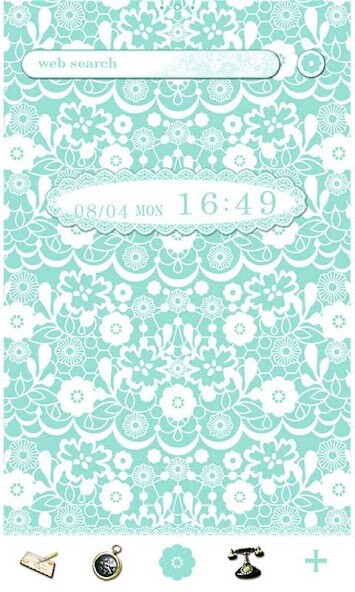 Play APK Simple Theme-Lace Flowers-  and enjoy Simple Theme-Lace Flowers- with UptoPlay jp.co.a_tm.android.plus_lace_flower