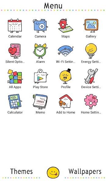 Play APK Simple Theme Smile Friends  and enjoy Simple Theme Smile Friends with UptoPlay jp.co.a_tm.android.plus_smile_friends