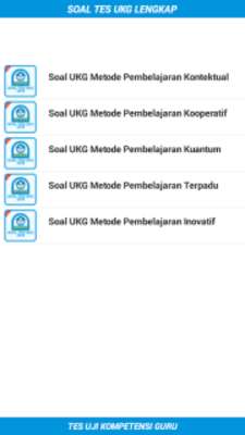 Play Simulasi Tes UKG Guru 2017/2018 
