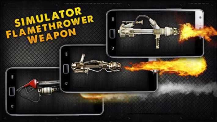 Play Simulator Flamethrower Weapon 