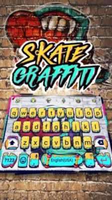 Play Skateboard Graffiti Keyboard Theme Play Skateboard Graffiti Keyboard Theme