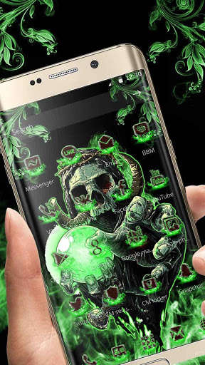 Play APK Skull Hell Punk Theme  and enjoy Skull Hell Punk Theme with UptoPlay skull.horror.scary